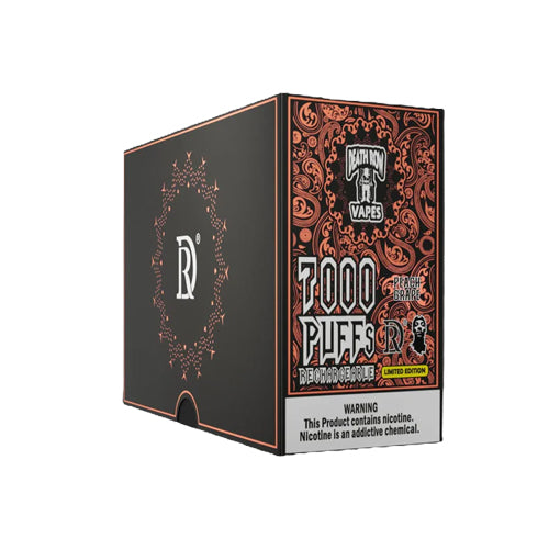 Death Row Vapes 7000 puffs Brick peach grape