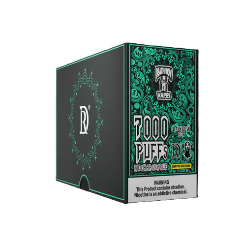 Death Row Vapes 7000 puffs Brick rainbow pop