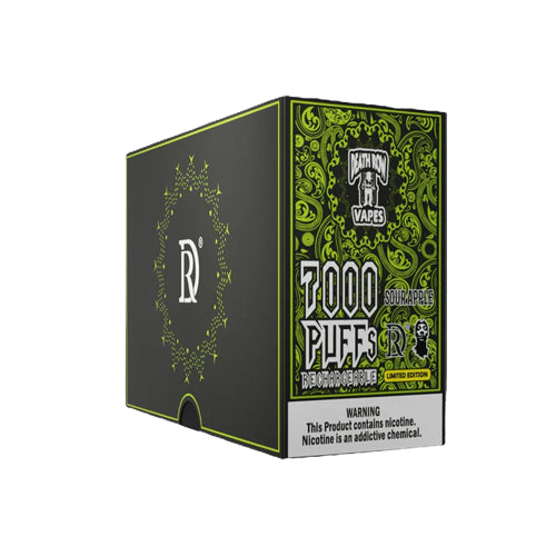 Death Row Vapes 7000 puffs Brick sour apple