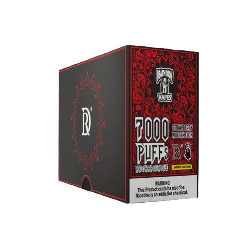 Death Row Vapes 7000 puffs Brick strawberry watermelon